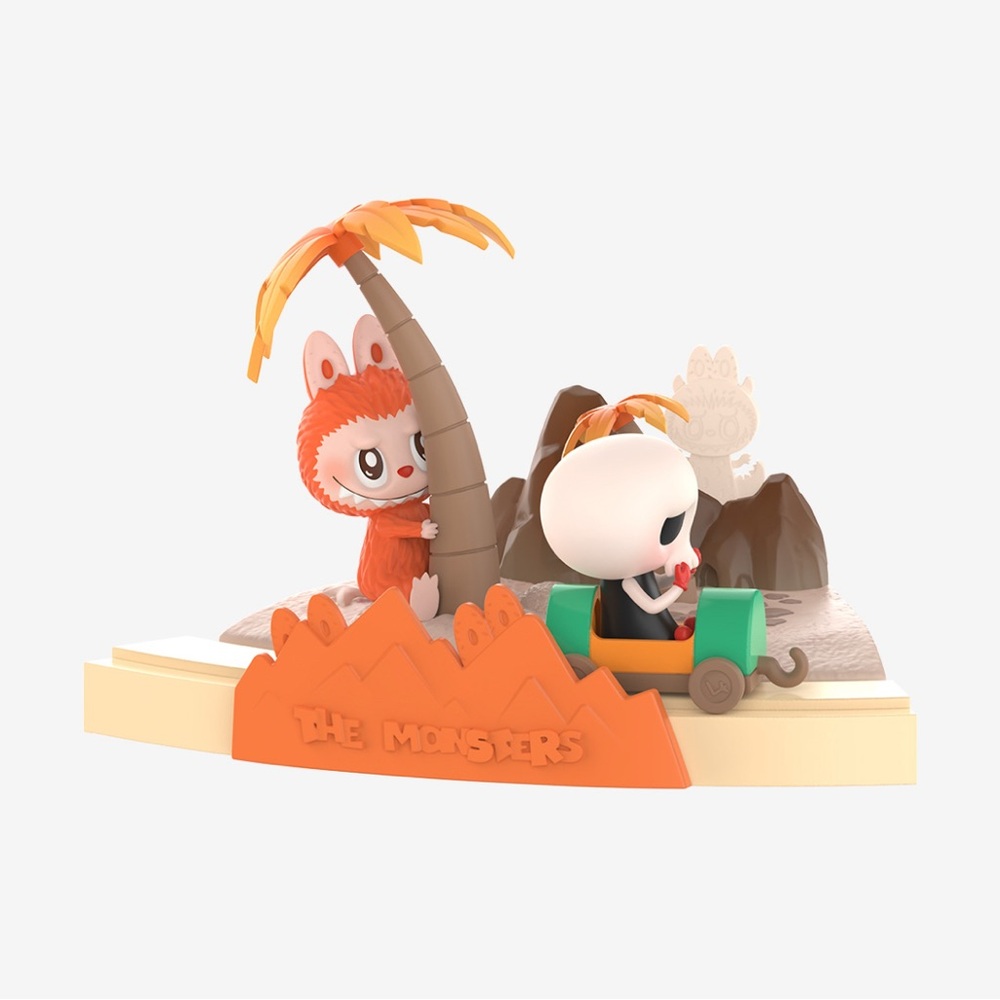 Climbing Fun - Pop Mart THE MONSTERS Playing Games Series Scene LABUBU & TYCOC